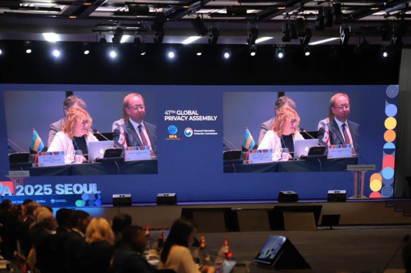 პერსონალურ მონაცემთა დაცვის სამსახურის უფროსი  ლელა ჯანაშვილი პირადი ცხოვრების ხელშეუხებლობის გლობალური ასამბლეის (GPA) აღმასრულებელი კომიტეტის წევრი გახდა